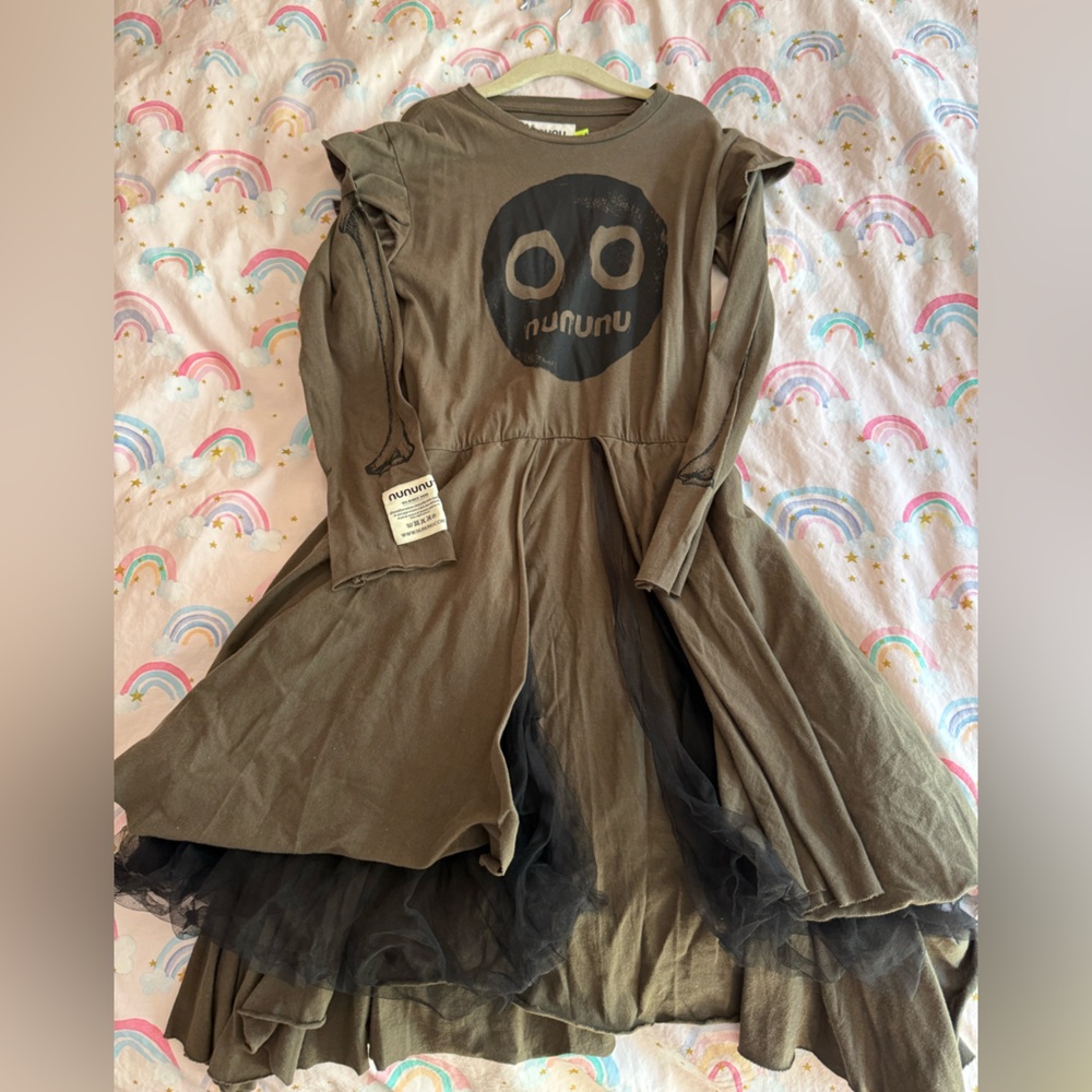 Nununu Olive Garment with Black Detail